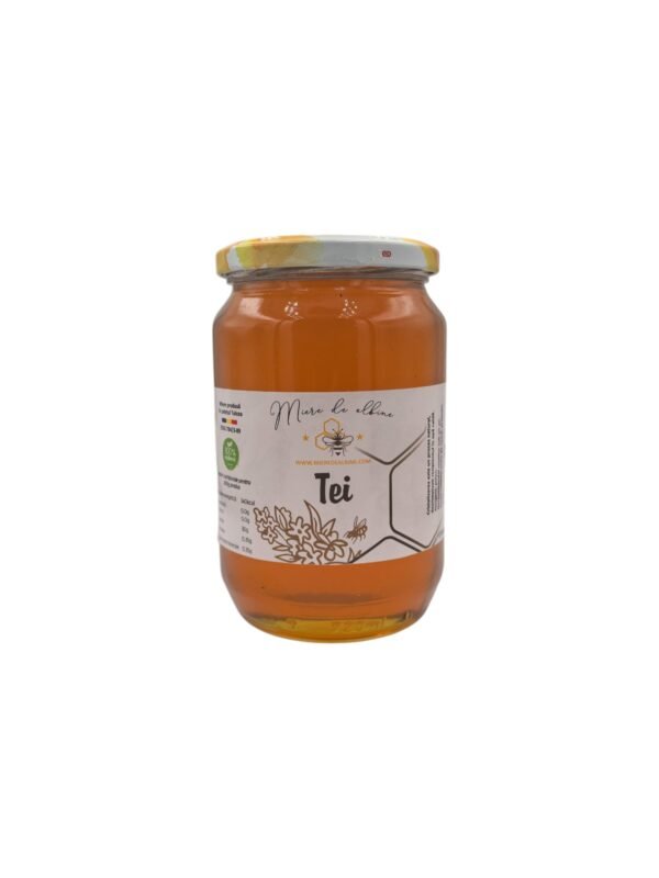 Miere de albine din flori de tei 950g