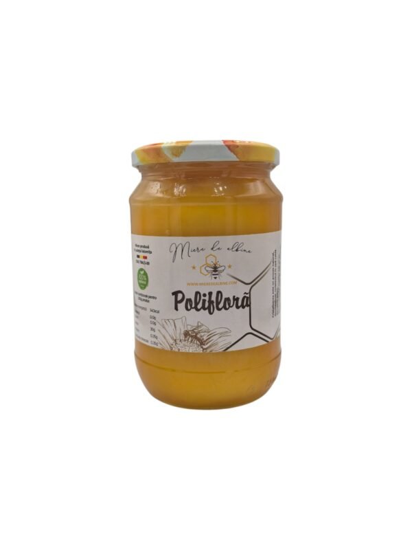 Miere de albine polifloră 950g